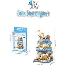 SBN - Store Prime Loz Micro Block Serisi Kahve Dükkanı 410 Parça Oyuncak Yapım Seti FFLZ-8814