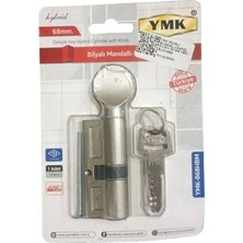 Yuma YMK BİLYALI MANDALLI BAREL SATEN 68 MM YMK-B68HBMS