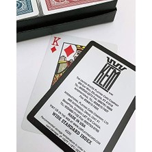 SBN - Store Prime Kem, Poker Boyu, Standard Endeks, Kırmızı & Mavi, Çift Deste