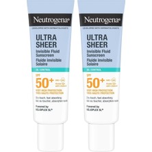 SBN - Store Prime Ultra Sheer Oil Control Fluid SPF50+ Yüz Güneş Koruyucu 50 ml (2 Paketi)