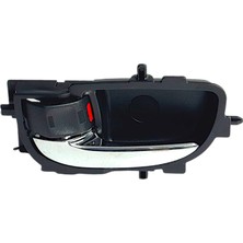Bgz Auto Toyota Corolla 2014-2018/Yaris 2014-2018 Ön/Arka İç Sol Kapı Kolu (Krom/Siyah)