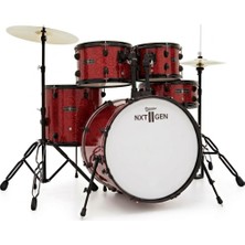 Premier Nxt Gen 18" Red Sparkle  Akustik Davul Seti