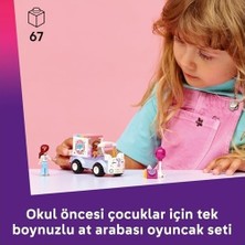 SBN - Store Prime Tek Boynuzlu At Pasta Dağıtım Arabası 42675 – 4 Yaş ve Üzeri Çocuklar Için Paisley ve Leo Mini Bebekleri ile Oyuncak Kek Içeren Yaratıcı Oyuncak