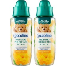 Yumoş Coccolino Elixir Yaz Buketi Çamaşır Parfümü Amber Yasemin Portakal Çiçeği 2 x 342 ml
