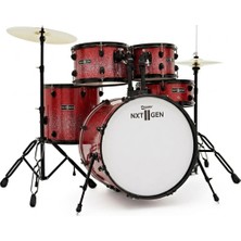 Premier Nxt Gen 20" Red Sparkle  Akustik Davul Seti