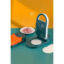 Kitchen Dream Pratik 2'si 1 Arada Mantı ve Börek Hamur Açma & Şekillendirme Aparatı Dumpling Maker