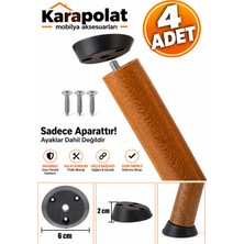 Karapolat Mobilya Masa Açılı Dereceli Zigon Sehpa Ayağı Tabanı Bağlantı Aparatı Siyah (4 Adet)