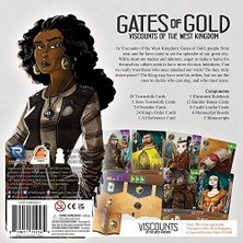 SBN - Store Prime Renegade Game Studios Batı Krallığının Vizörleri: Altın Kapıları Genişletme - Masa Oyunu, 14+ Yaş