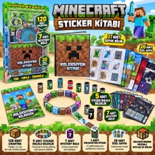 Zenviaa Mey Ithalat® Minecraft Sticker Kitabı ZNV20296545