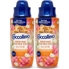 Yumoş Coccolino Elixir Sandal Ağacı ve Hanımeli Çamaşır Parfümü 2 x 342 ml