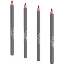 SBN - Store Prime Uzun Süre Kalıcı Dağılma Yapmayan Nemlendirici Dudak Kalemi - Lipliner Pencil Ruby (4 Paketi)