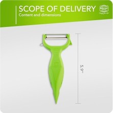 SBN - Store Prime Börner 6 Başlıklı Yeşil Garnitür Soyacak Seti