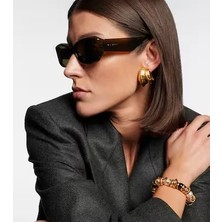 Yves Saint Laurent Sl 868 005 Kadın Kahverengi Gri Güneş Gözlüğü