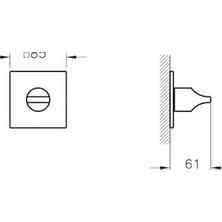 SBN - Store Prime Suit A42839 Yönlendirici, 3 Yollu, Krom