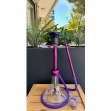 Wow Legend V52 Target Model Purple Nargile Takımı *lüle Dahil* 2li Nargile Seti