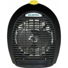 Kumtel Lx-6331 2000 Watt Fanlı Isıtıcı Sıcak ve Soğuk Hava Üfleme Özelliği ile Dekoratif