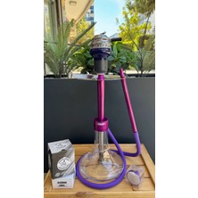 Wow Legend V52 Target Model Purple Nargile Takımı *lüle ve Közlük Dahil*