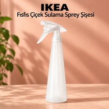 Fısfıs Çiçek Sulama Su Sprey Şişesi 35CL Beyaz Renk