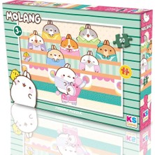 Mabelme Store Mol 709 Molang 50 Parça Lisanslı Puzzle