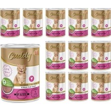 SBN - Store Prime Cuddy Yavru Kedi Tavuklu Pate Yaş Mama 400 gr x 12 Adet