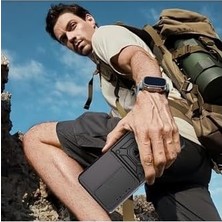 SBN - Store Prime - Camon 40 ile Uyumlu 4g Kılıf Kamera Korumalı Sürgülü Yüzüklü Armor Military Tank Kızaklı Kapak - Lacivert