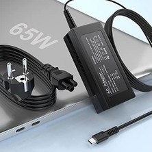 SBN - Store Prime 65W USB C Tipi Dizüstü Şarj Cihazı, Mac Book Pro/ Thinkpad////chromebook/yoga/ace/ ve Diğer Tüm USB Tip C Cihazları Için Evrensel Adaptör Güç Ka