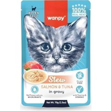 SBN - Store Prime Pouch Somonlu ve Ton Balıklı Yaş Kedi Maması 70GR