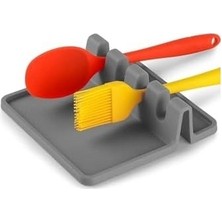 SBN - Store Prime Silikon Kaşıklık Çatallık, Silikon Bulaşıklık, Bulaşıklık, Çatal Kaşıklık Mutfak Düzenleyici,beyaz