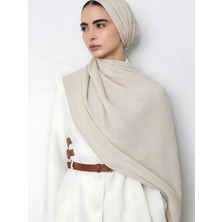Cassenta Scarf Fiore Pamuklu Şal Düz Renk Tesettür Şalı