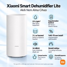 Xiaomi Smart Dehumidifier Lite Eu Nem Alma Cihazı