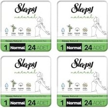 SBN - Store Prime Natural Ultra Hassas Hijyenik Ped Normal 24 Lü x 4 Paket