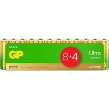 SBN - Store Prime G-Tech Ultra Alkalin Kalem Lr6 - Aa Boy 1.5V Pil 12'li Shrink