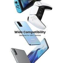 SBN - Store Prime 2.0 A Usb-A & Usb-C Örgülü Şarj ve Data Kablosu, 50 Santimetre, Siyah, 60125