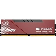 SBN - Store Prime Twinmos TMD516GB5600U46, Voltx, 16GB, Ddr5, 5600MHZ, CL46, 1.1V Desktop Ram (Soğutuculu)