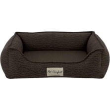 SBN - Store Prime Pet Bravo Siena Kahverengi Kedi ve Köpek Yatağı S 45X55CM