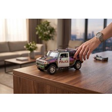 Marsilyan WH327-10 Hummer Polis Jeep Parlak Oyuncak Polis