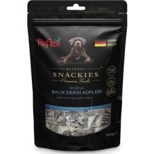 SBN - Store Prime Reflex Morina Balığı Derisi Küpleri Köpek Ödül Maması 130 gr