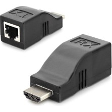 Aslanoğlu Store Kompakt HDMI Uzatma Seti 30M Full Hd 1080P