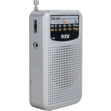 Aslanoğlu Store Taşınabilir Am Fm Cep Radyosu 2 Bant Pilli