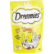 SBN - Store Prime Dreamies Kuru Kedi Ödül Maması, Peynirli (6 x 60GR)