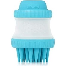 SBN - Store Prime Dexas Mudbuster Taşınabilir Evcil Hayvan Temizleme Kiti, Köpek Pençesi Yıkayıcı, Evcil Hayvan Banyo Fırçası, Mikrofiber Havlu, Orta, Mavi