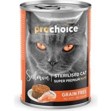 SBN - Store Prime Prochoice Kısırlaştırılmış Kediler Için, Tahılsız, Somon Balıklı Ezme, 400 G x 12 Adet