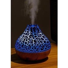 SBN - Store Prime Ultrasonik Hava Nemlendirici 7 Renk LED Işıklı Aromaterapi Buhar Makinesi Volkan Tasarım
