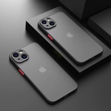 SBN - Store Prime & Aksesuar 15 ile Uyumlu Arka Kısmı Mat Şeffaf Yapıya Sahip Kenarları Silikon Tpu Malzemeden Üretilmiş Renkli Tuşlara Sahip Kamera Korumalı Tran