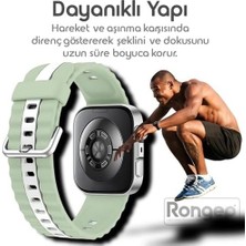 SBN - Store Prime Fit 4/4 Pro/fit 3 ile Uyumlu Dual Loop Silikon Kordon Premium Yumuşaklıkta Bileği Rahatsız Etmeyen Deformasyona Dayanıklı Çift Renk Yedek Fit 4