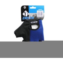 Aslanoğlu Store Fileli Mavi Siyah Parmaksız Sporcu Eldiveni Medium