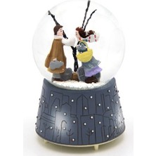 Aslanoğlu Store Kiş Masalı Temalı Pilli Kar Küresi Orta Boy 13X8X8 cm