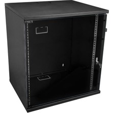 S-Lınk SL-U12 Yeni Nesil 12U Soho 530X400MM Siyah Rack Kabin