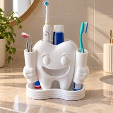 Pilco Enerji Diş Figürlü Diş Fırçası ve Banyo Organizeri