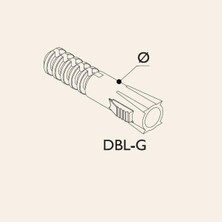 SBN - Store Prime Plastik Dübel 10MM 1.kalite 20 Adet